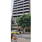 Flat Ipanema 2 Qtos Gar. Serv. Piscina Em Fte Metro